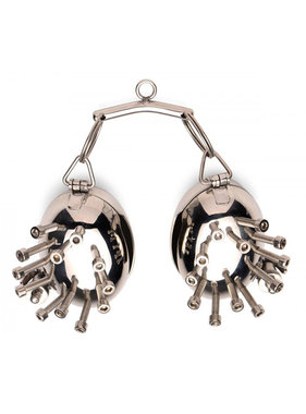 XR Brands Scrotum Egg Shells with Spikes