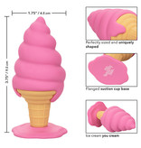 Cal Exotics Naughty Bits Yum Bum Ice Cream Cone Butt Plug