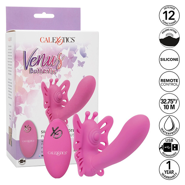 Cal Exotics Venus Butterfly Remote Pulsating Venus G