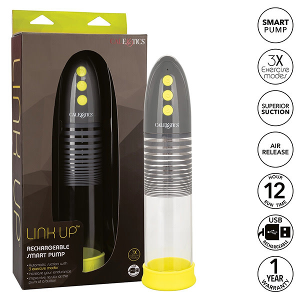 Cal Exotics Link Up Rechargeable Smart Pump