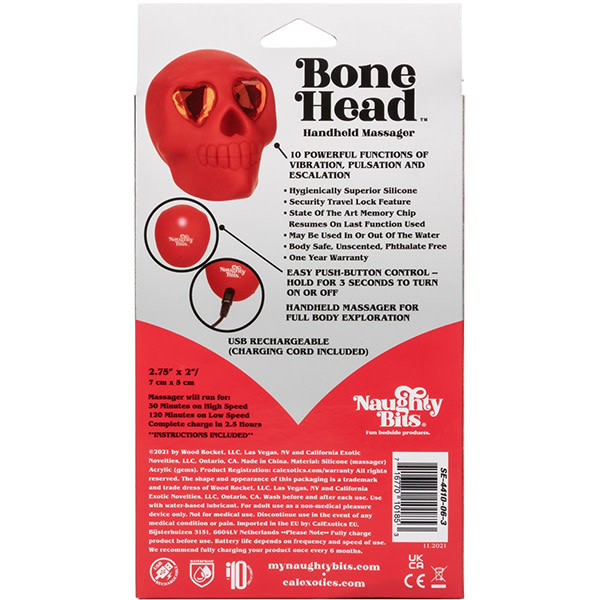 Cal Exotics Naughty Bits: Bone Head Massager