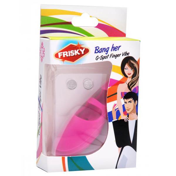 XR Brands Frisky Bang Her Finger G-Spot Vibe