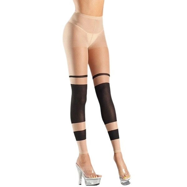 Be Wicked Layered Stripes Pantyhose