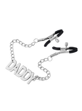 Premium Products Nipple Clamps with Silver Plaque (Daddy)