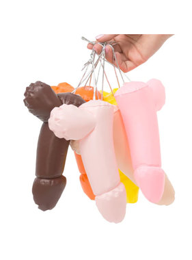 NMC Party Inflatable Penis with Elasticized String (6 pcs)