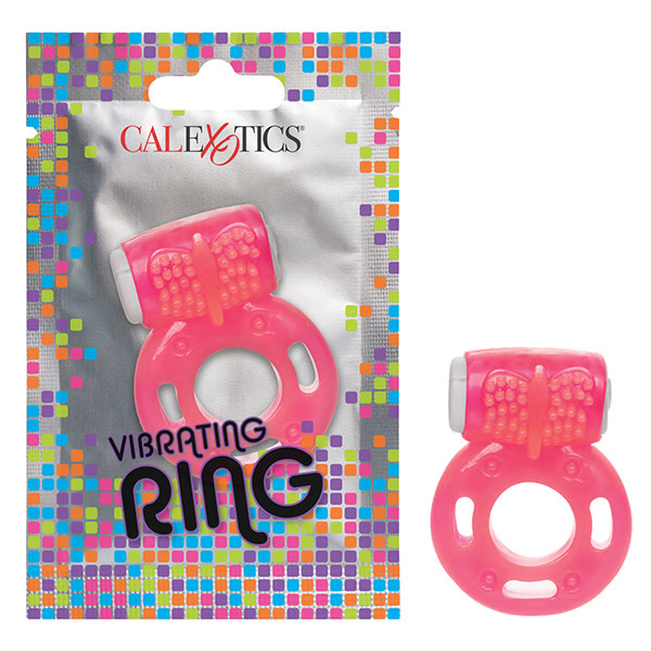 Cal Exotics Disposable Vibrating Ring (Pink)