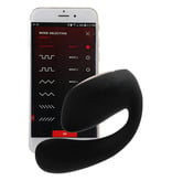 LELO Pleasure Objects LELO IDA Wave App-Connected Dual Vibrator (Black)