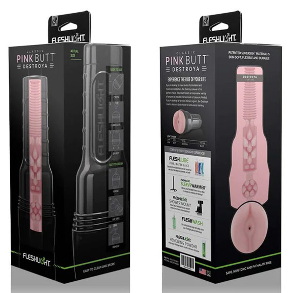 Fleshlight Products Fleshlight Classic: Pink Butt (Destroya)