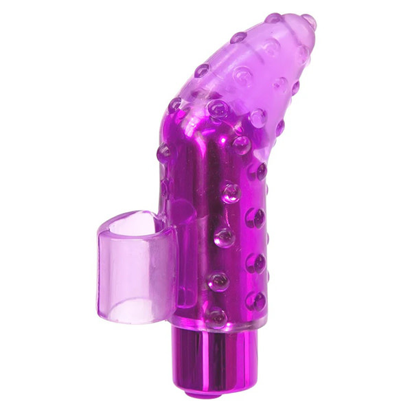 BMS Enterprises Frisky Finger Rechargeable Vibe (Purple)