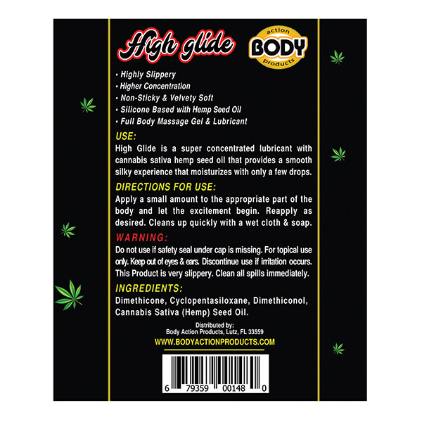 High Glide Erotic Lubricant 2.3 oz (68 ml)