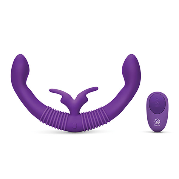 Together Female Intimacy Vibe w/Remote (Purple)