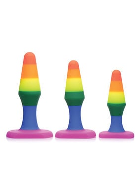 XR Brands Frisky Rainbow Ready Anal Trainer Set