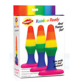 XR Brands Frisky Rainbow Ready Anal Trainer Set