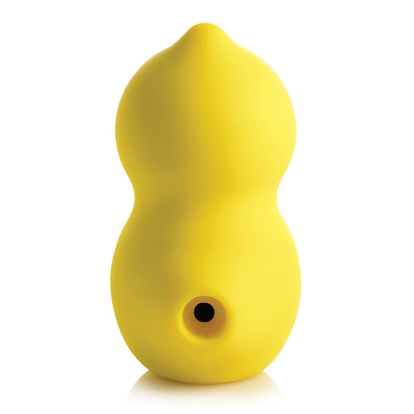 XR Brands Shegasm: Sucky Ducky Deluxe Clitoral Stimulator (Yellow)