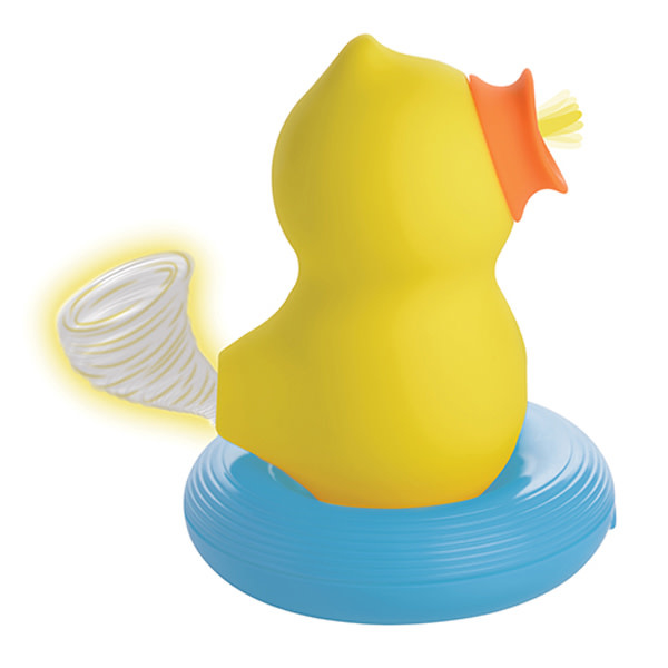 XR Brands Shegasm: Sucky Ducky Deluxe Clitoral Stimulator (Yellow)