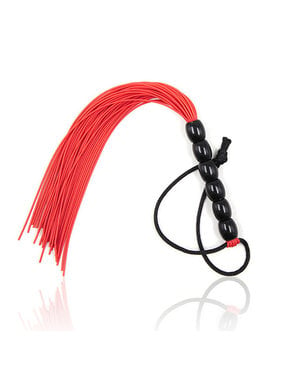 Premium Products Rubber Tickler Whip (Red)