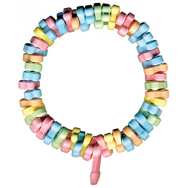 Hott Products Dicky Charms Penis Candy Necklace