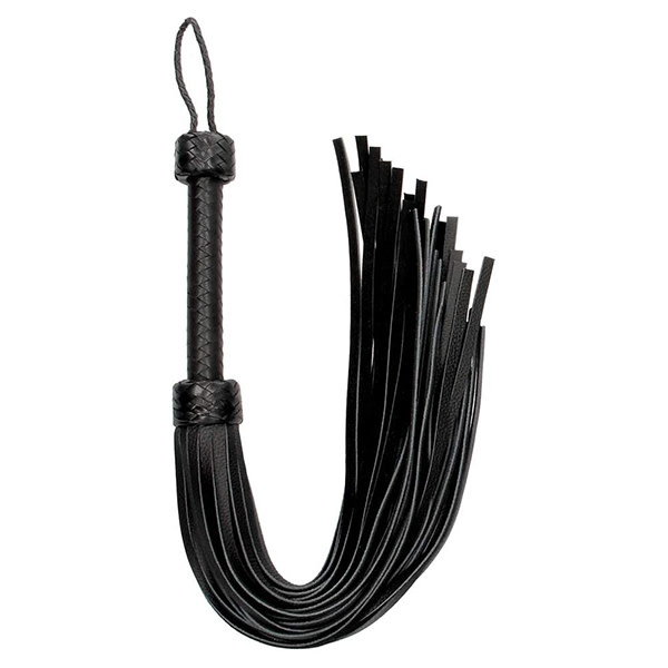 Shots America Toys Pain Heavy Leather Tail Flogger