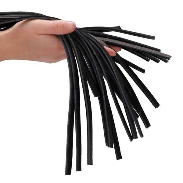 Shots America Toys Pain Heavy Leather Tail Flogger