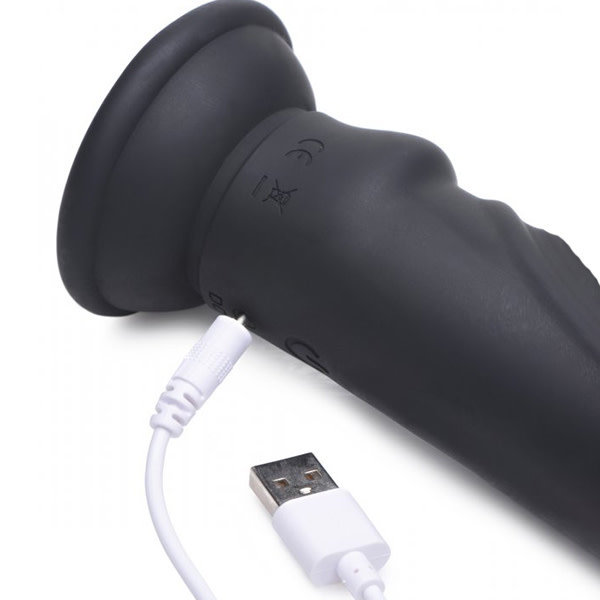 XR Brands E-Stim Pro Vibrating Dildo