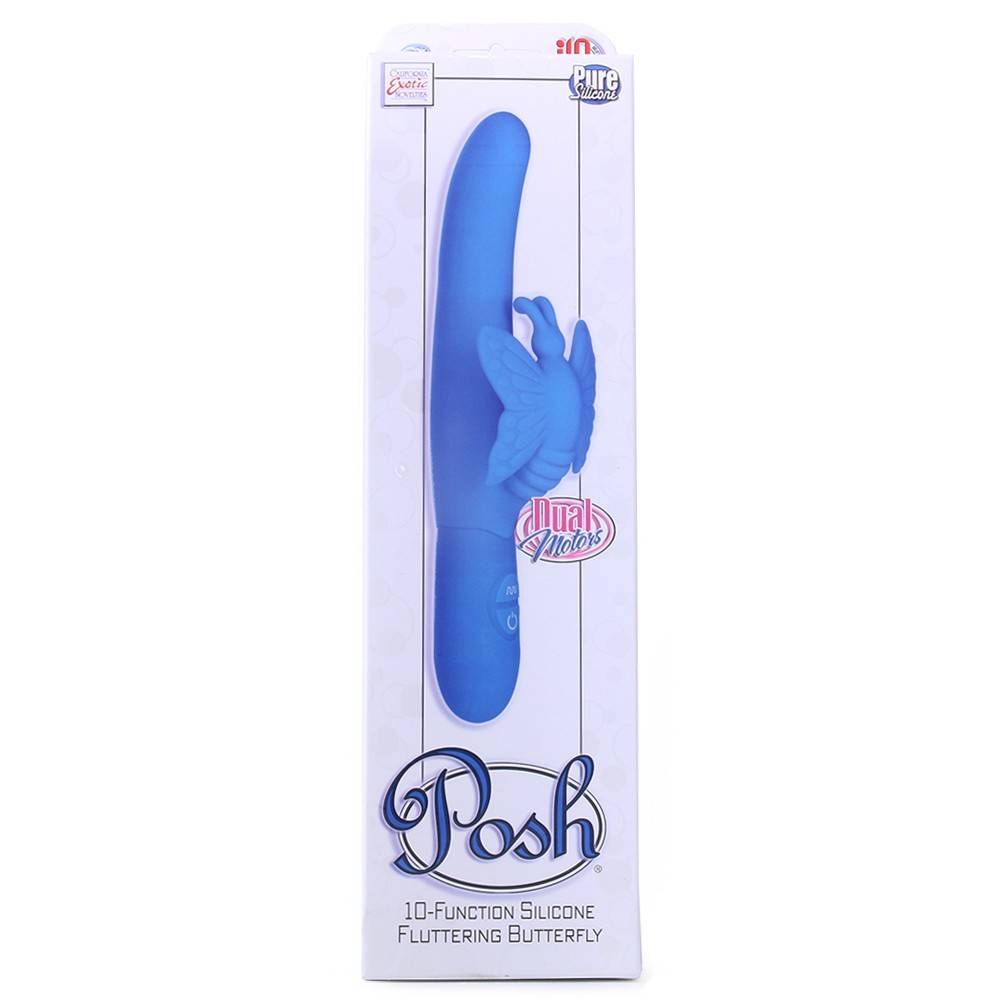 Cal Exotics Posh 10-Function Silicone Fluttering Butterfly Vibe