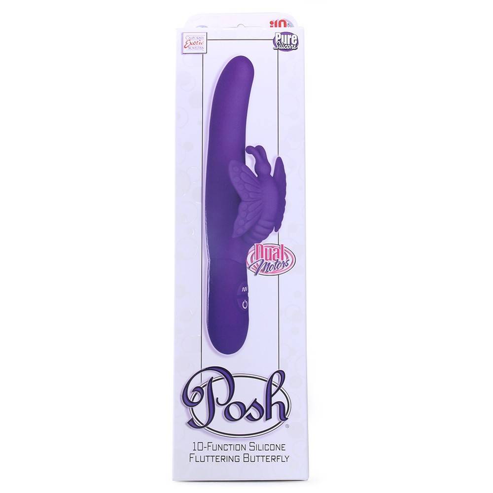 Cal Exotics Posh 10-Function Silicone Fluttering Butterfly Vibe