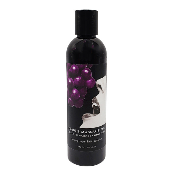 Earthly Body Earthly Body Edible Massage Oil with Hemp 8 oz (237 ml)