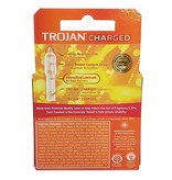 Trojan Condoms Trojan Charged Condoms 3 Pack