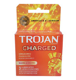 Trojan Condoms Trojan Charged Condoms 3 Pack