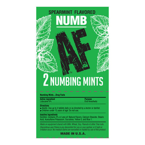 Little Genie Numb AF Mints (2 pc)