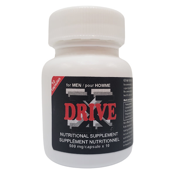 DriveX Male Enhancement Pills: 10 Pack