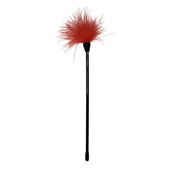 Premium Products Mini Feather Tickler (Red)
