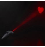 XR Brands Booty Sparks Laser Plug: Heart (Small)