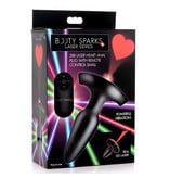 XR Brands Booty Sparks Laser Plug: Heart (Small)