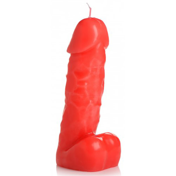 XR Brands Spicy Pecker Red Dick Drip Candle