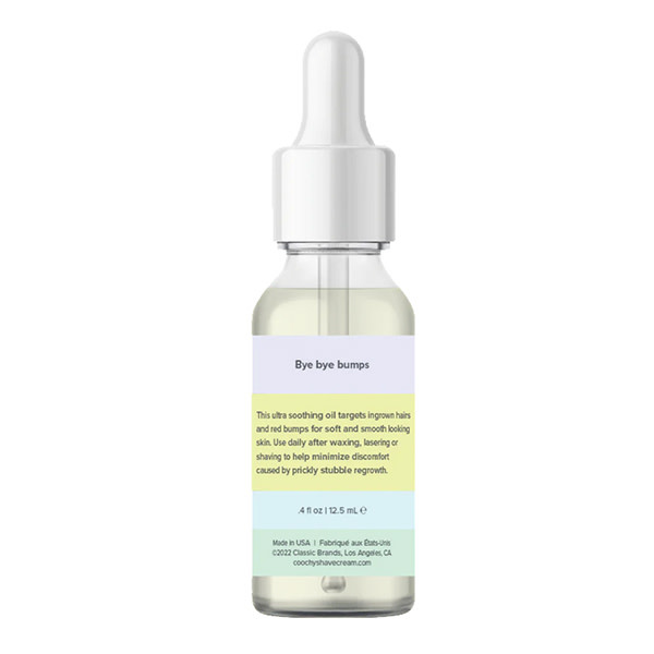 Classic Brands Coochy Ultra Soothing Ingrown Hair Oil (Lemongrass & Lime) 0.4 oz (12.5 ml)