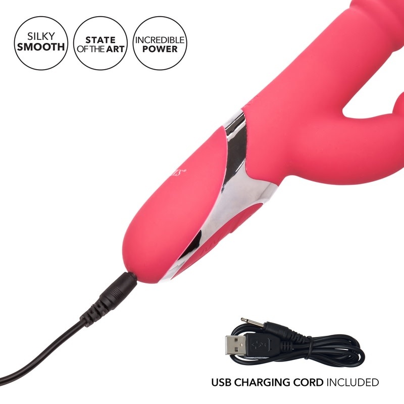 Cal Exotics Enchanted Exciter Thrusting Rabbit Vibe