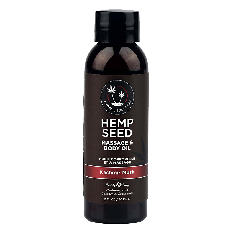 Earthly Body Earthly Body Hemp Seed Massage Oil 2 oz (60 ml)