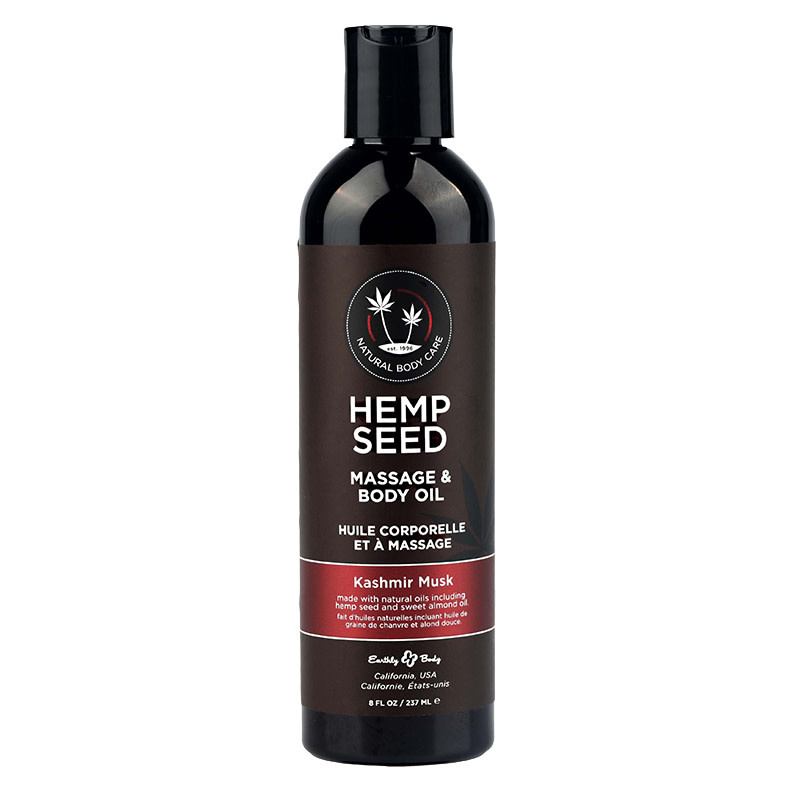 Earthly Body Earthly Body Hemp Seed Massage Oil 8 oz (237 ml)