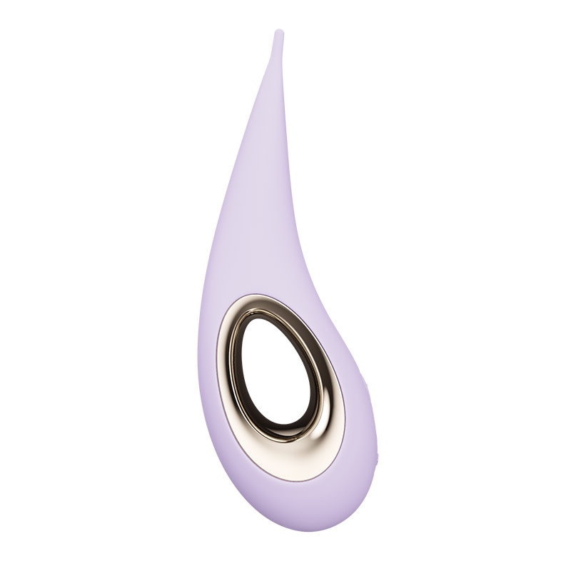 LELO Pleasure Objects LELO Dot Lilac Elliptical Clitoral Stimulator