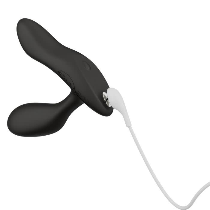 We-Vibe International We-Vibe Vector+ Vibrating Prostate Massager (Charcoal Black)