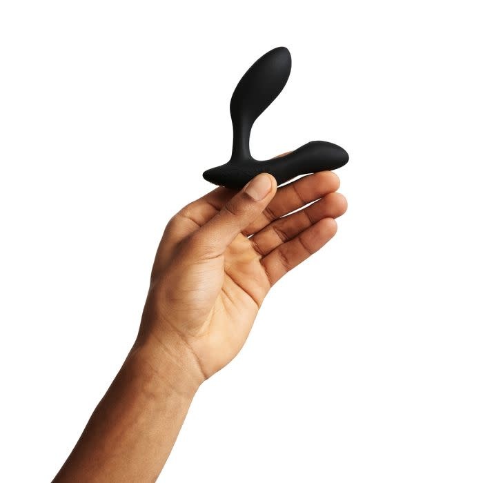 We-Vibe International We-Vibe Vector+ Vibrating Prostate Massager (Charcoal Black)