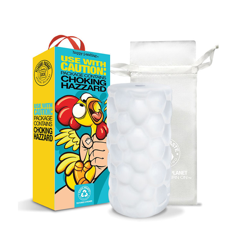 Global Novelties LLC Use with Caution - Tight Textured Stroker