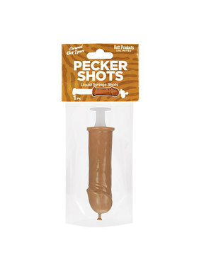 Hott Products Pecker Shot Syringe (Brown)