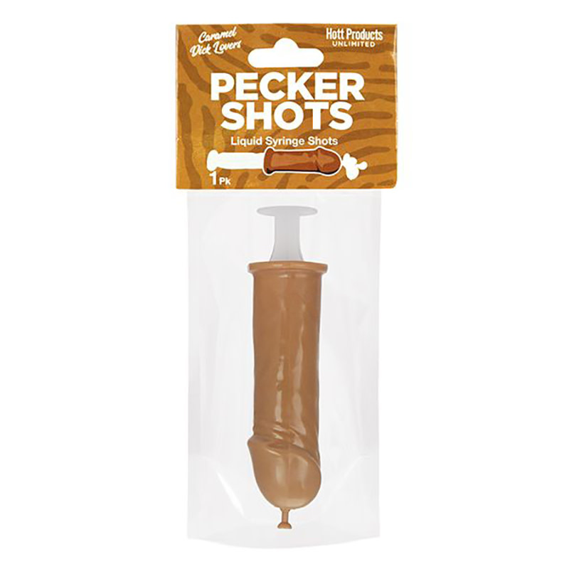 Hott Products Pecker Shot Syringe (Brown)
