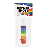 Hott Products Pecker Shot Syringe (Rainbow)