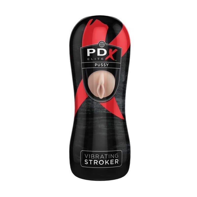 Pipedream Products PDX Elite Vibrating Stroker: Pussy