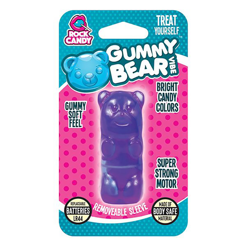 Rock Candy Toys, LLC Rock Candy Gummy Bear Vibe (Purple)