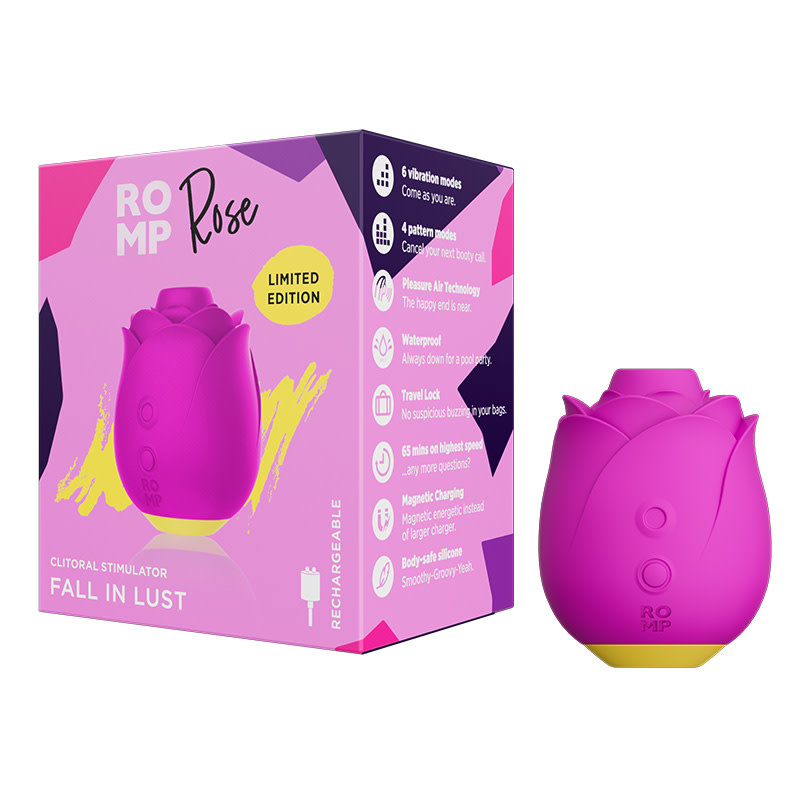 WOW Tech International Romp: Rose Air Pulse Toy