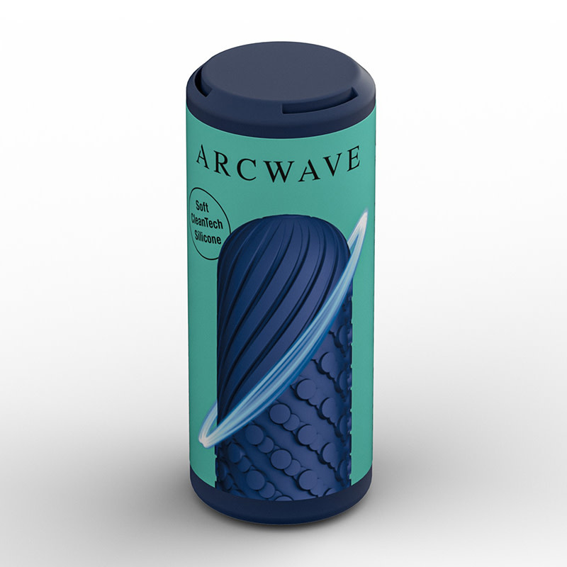 Arcwave | Sex Toys for Men Arcwave Ghost Reversible Pocket Stroker: Blue